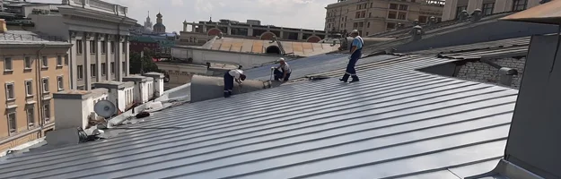 Ремонт фальцевой кровли
